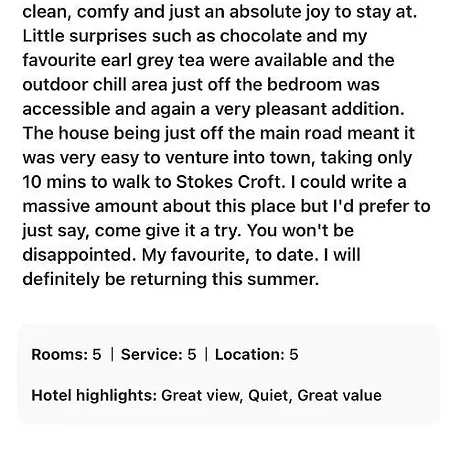 住宿加早餐酒店 The Cottage, Ashfield Place *